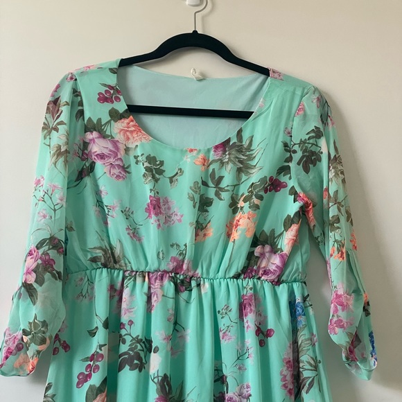 Pink blush maternity dress - Picture 11 of 11